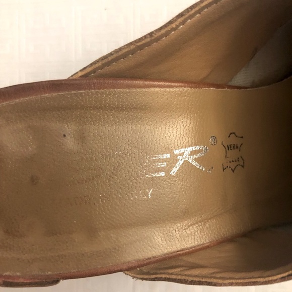 Ester slip-on pointy real leather italian mules - Picture 8 of 9